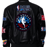 All-Star 2026 Full Black Vegan Leather Jacket
