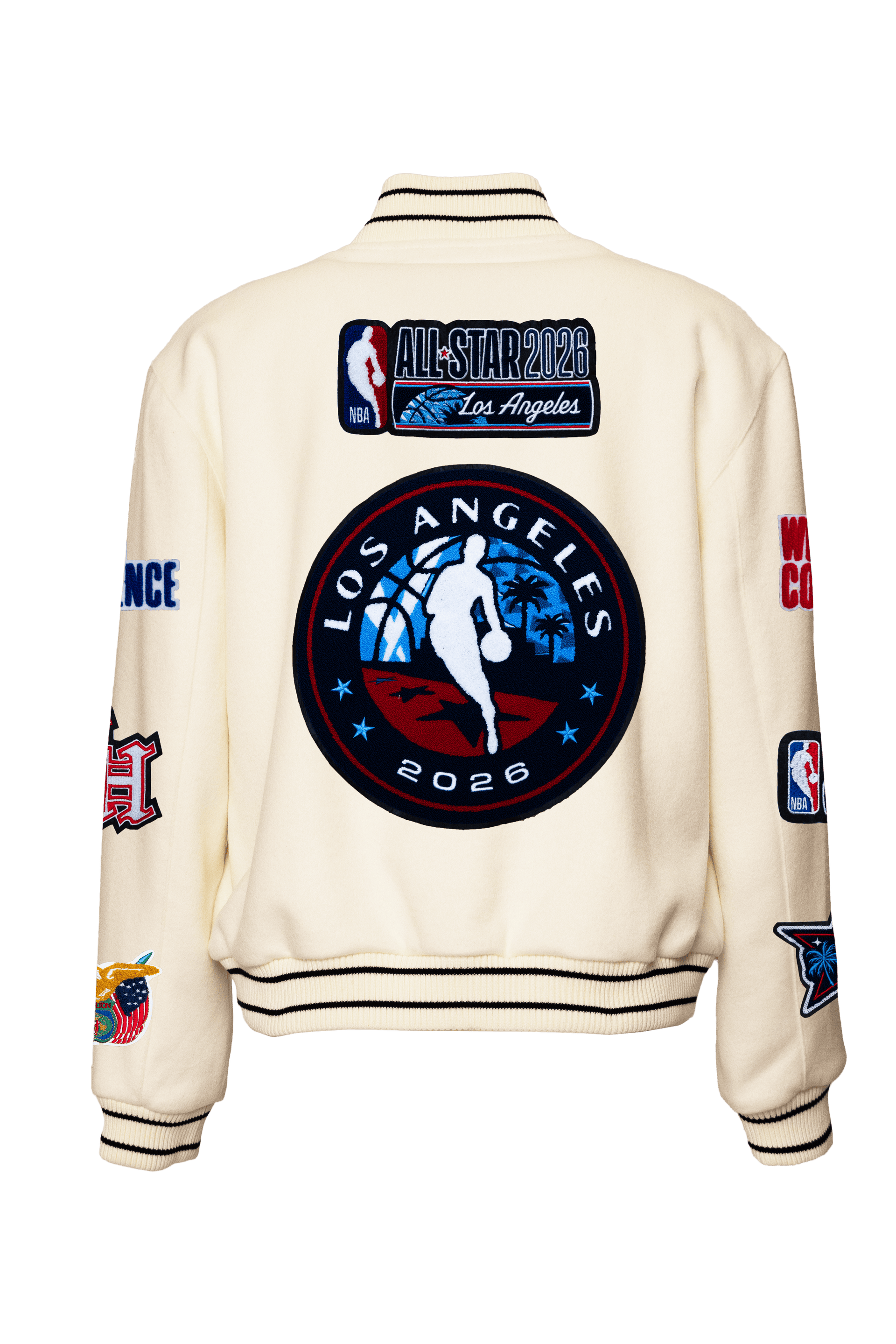 All-Star 2026 Wool Varsity Jacket White