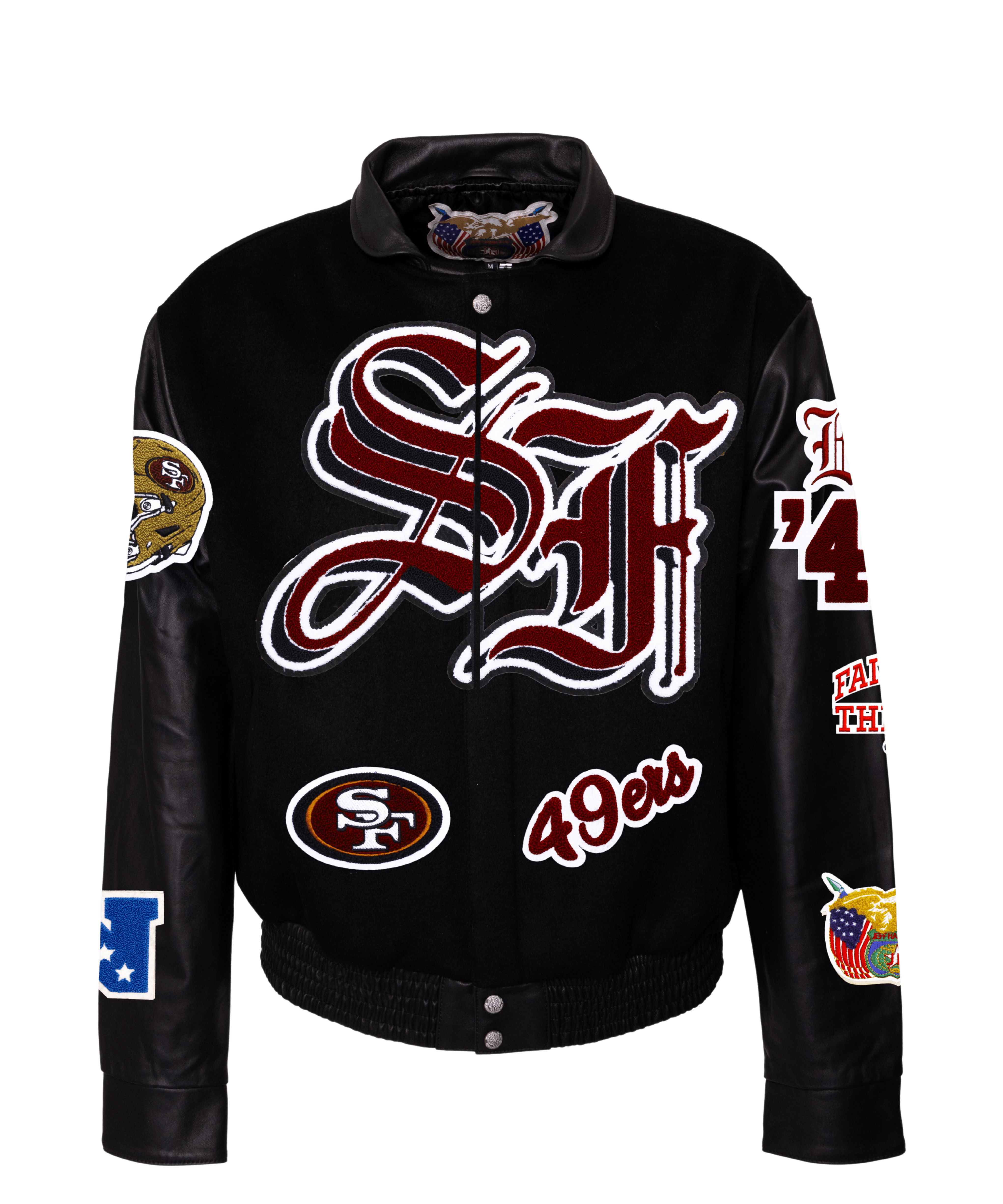 49ers Wool & Leather Jacket