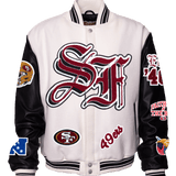 49ers Wool & Leather Jacket