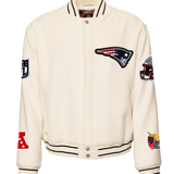 New England Patriots Wool Old English Jacket White