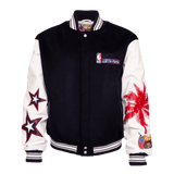 All-Star 2026 Wool & Leather Varsity Jacket Black/White