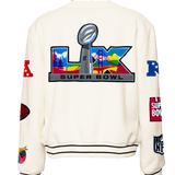 Super Bowl 2026 Wool Varsity Jacket White