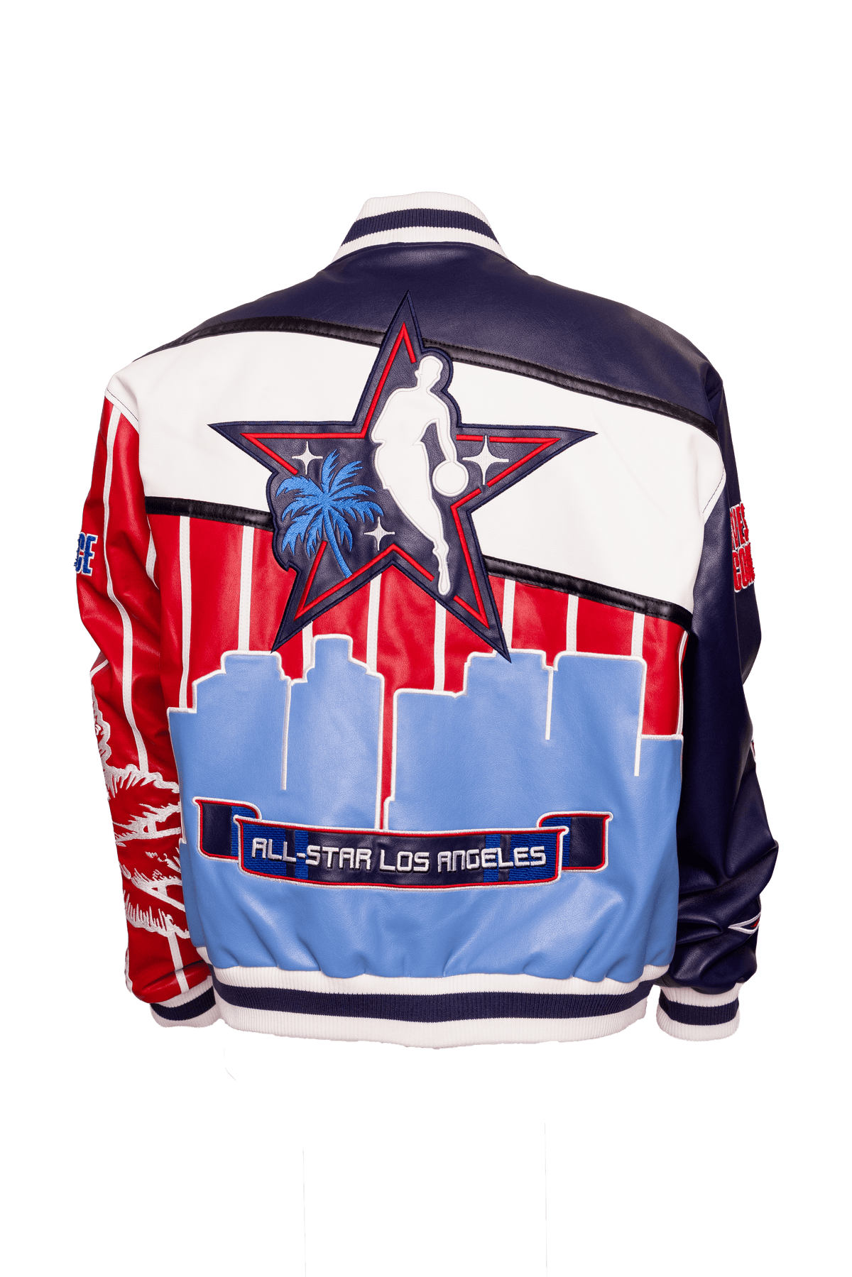 2026 NBA All-Star Los Angeles Vegan Leather Jacket – Jeff Hamilton