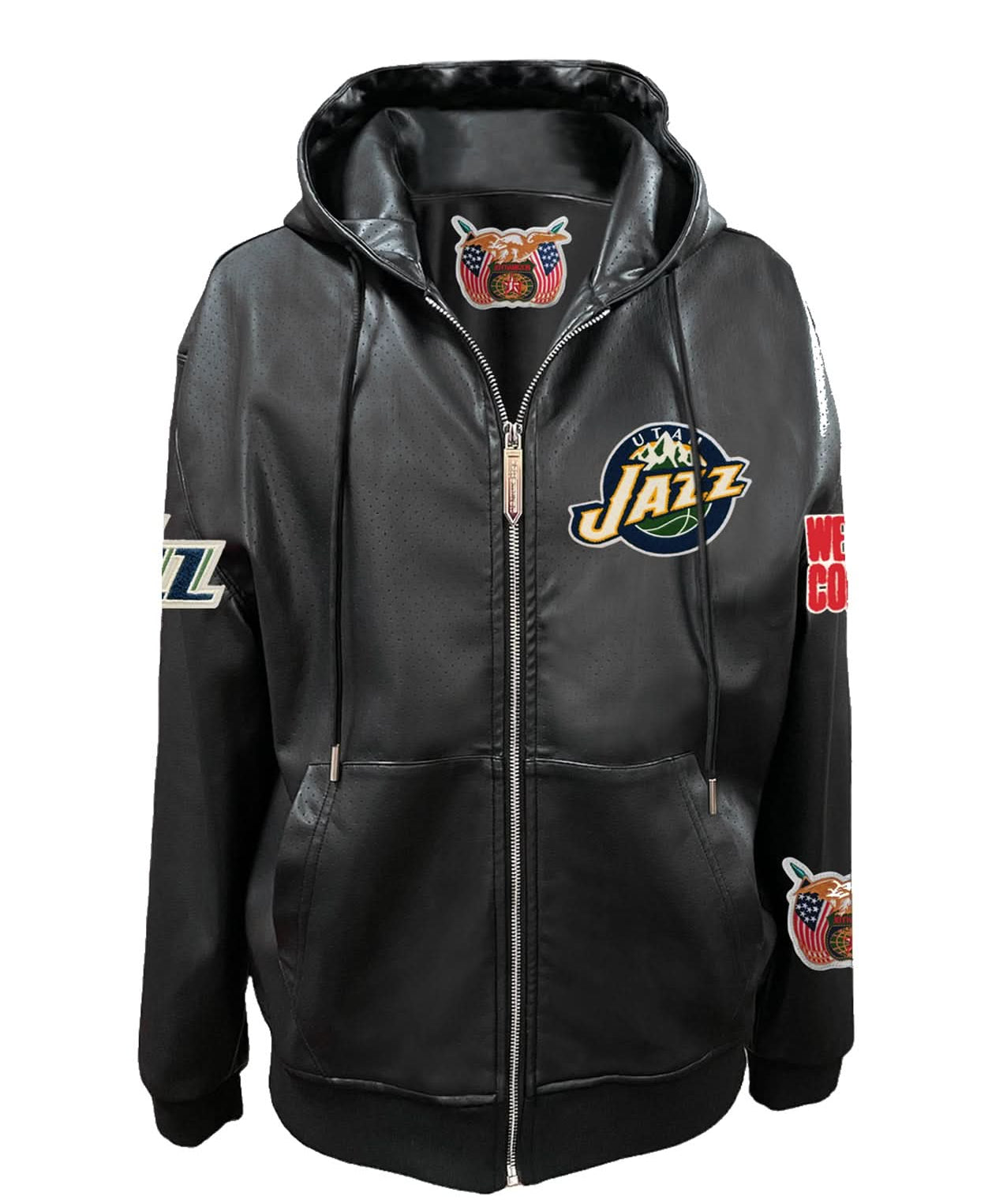 UTAH JAZZ ZIP-UP JACKET