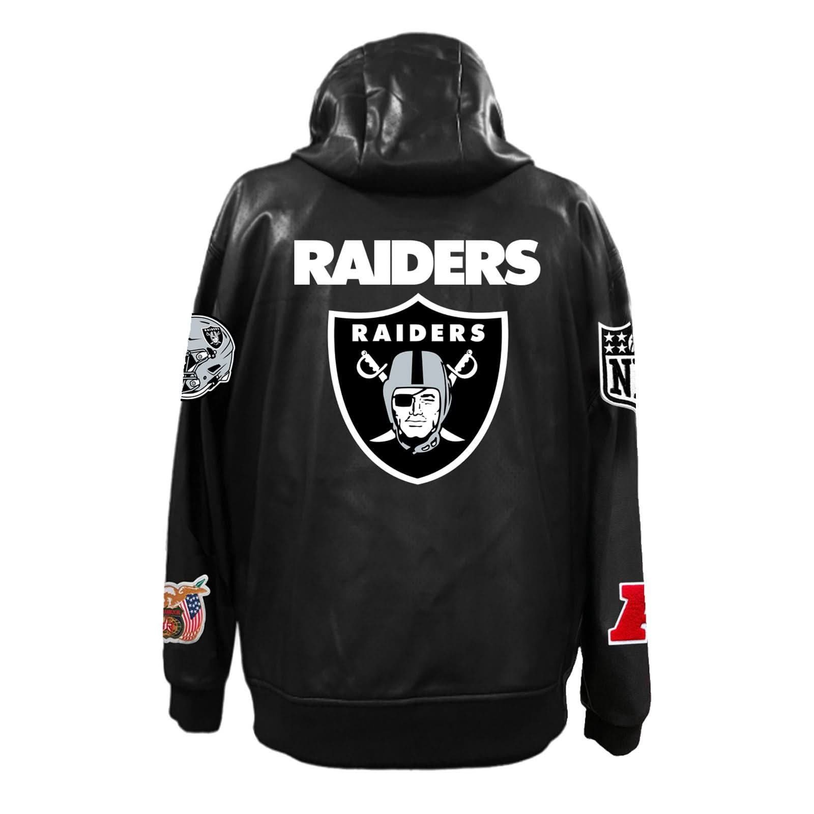 Raiders zip up hoodie on sale