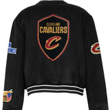 Cleveland Cavaliers Wool Varsity Jacket Black