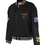 Cleveland Cavaliers Wool Varsity Jacket Black
