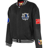 Dallas Mavericks Wool Varsity Jacket Black