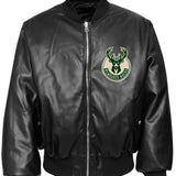 Milwaukee Bucks X NBA Collage Reversible Bomber Color