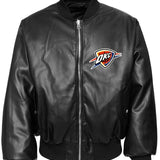 Oklahoma City Thunder X NBA Collage Reversible Bomber Color