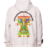 FIFA World Cup 2026 Mexico City Vegan Leather Zip-Up Hooded Jacket