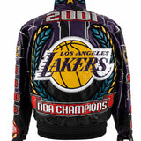 Los Angeles Lakers 2001 Championship Genuine Leather Jacket