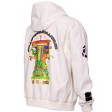 FIFA World Cup 2026 Mexico City Vegan Leather Zip-Up Hooded Jacket