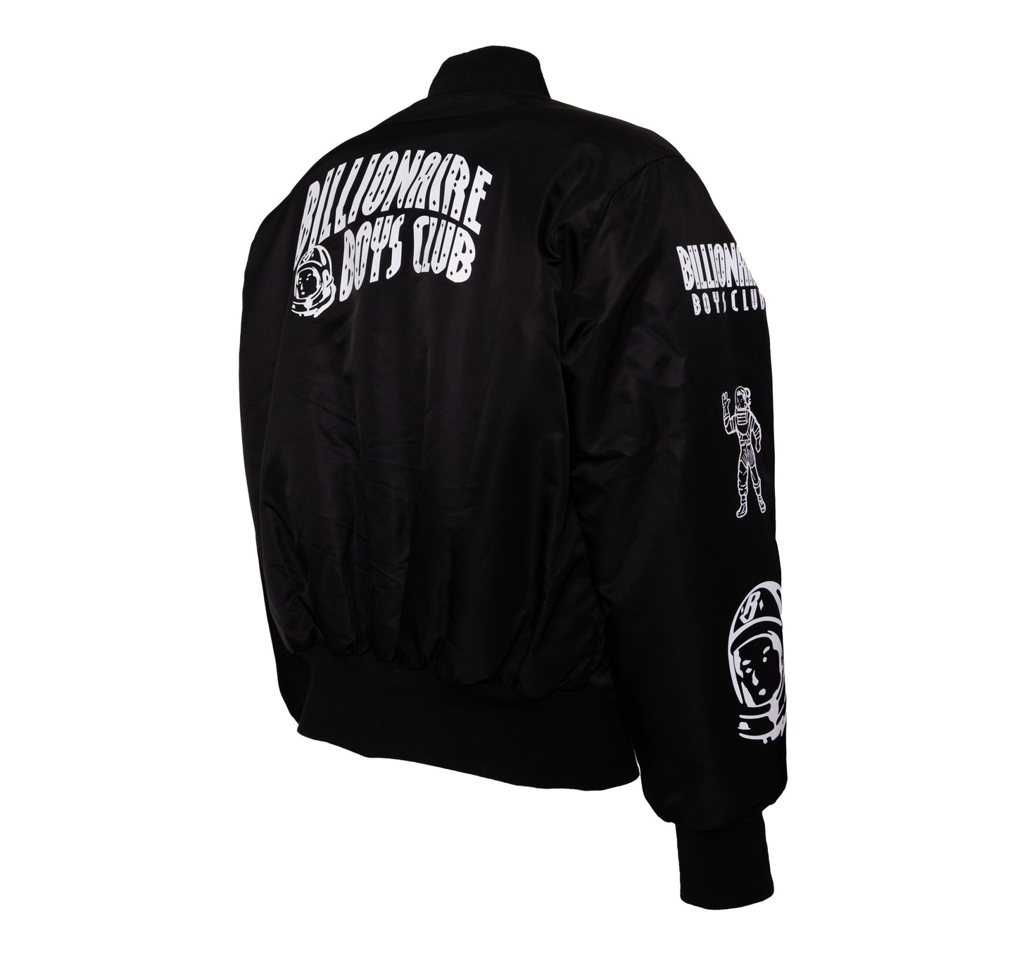 Billionaire Boys Club x Jeff Hamilton 2025 NBA All-Star San Francisco Bay Area Vegan Leather Bomber Jacket