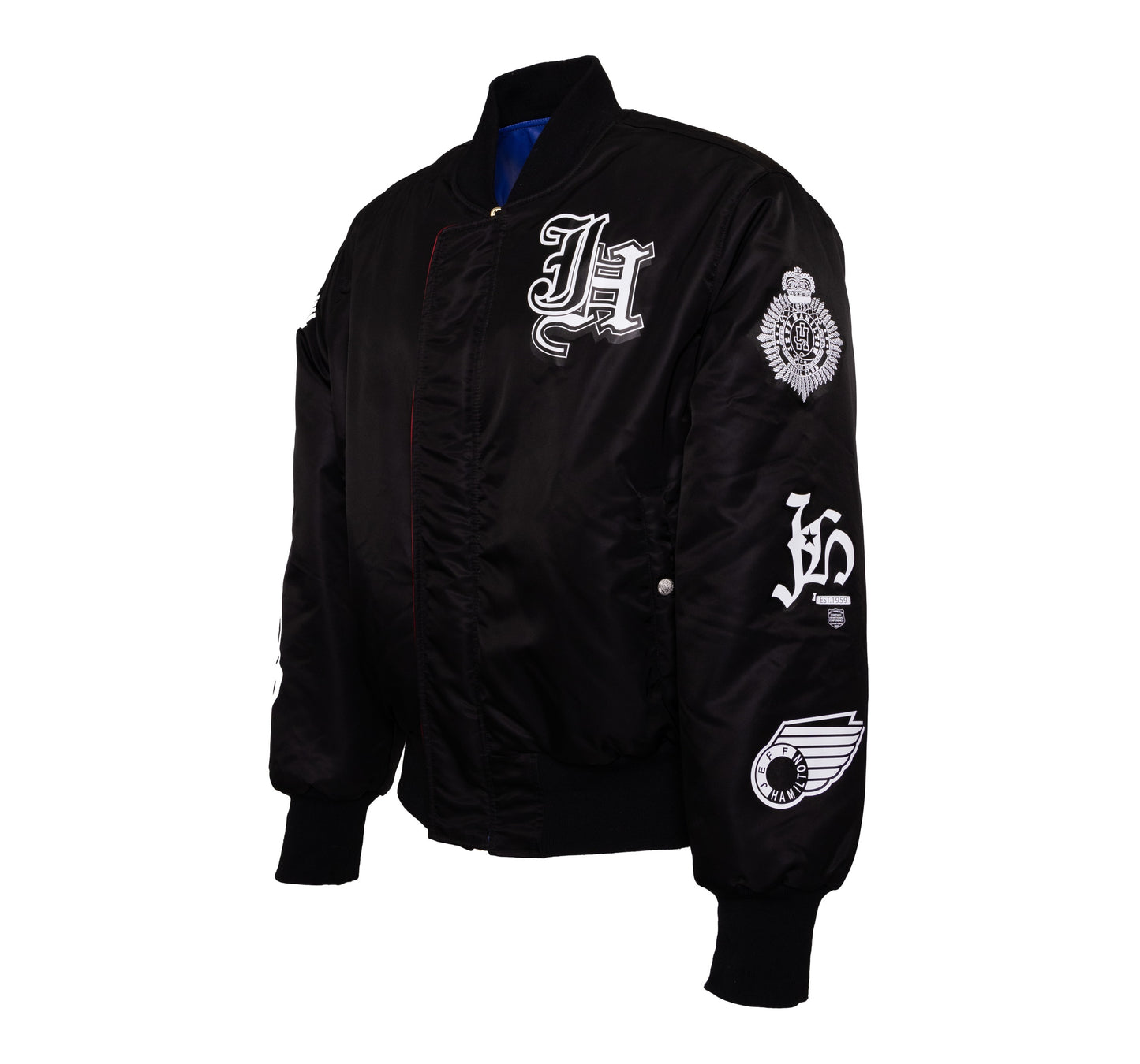 Billionaire Boys Club x Jeff Hamilton 2025 NBA All-Star San Francisco Bay Area Vegan Leather Bomber Jacket