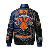 New York Knicks 2026 NBA Champions Full Leather Jacket