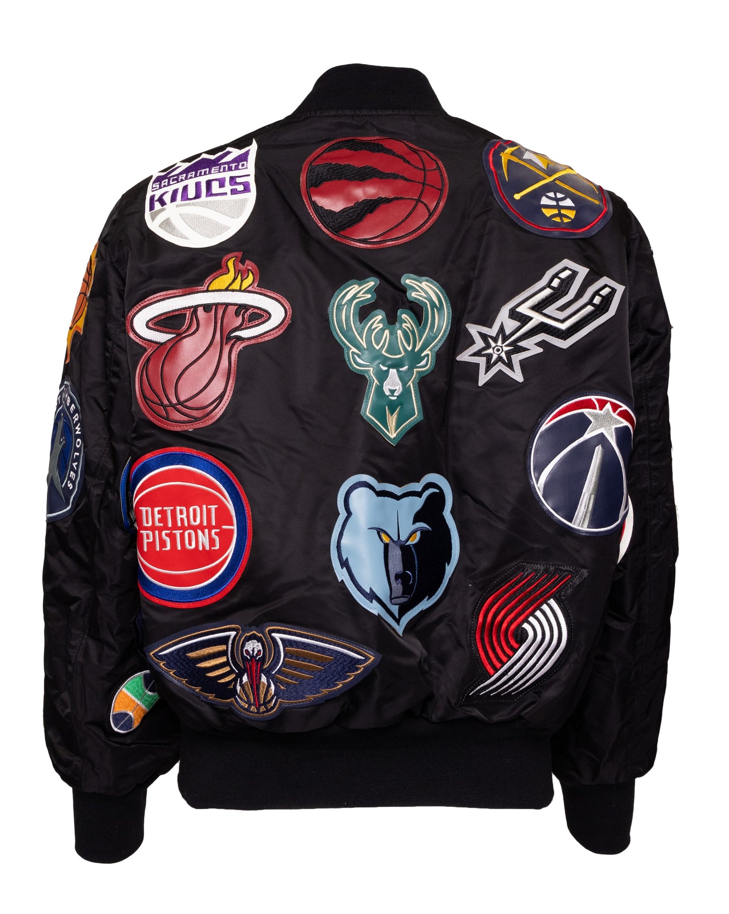 NEW YORK KNICKS x NBA COLLAGE REVERSIBLE BOMBER COLOR