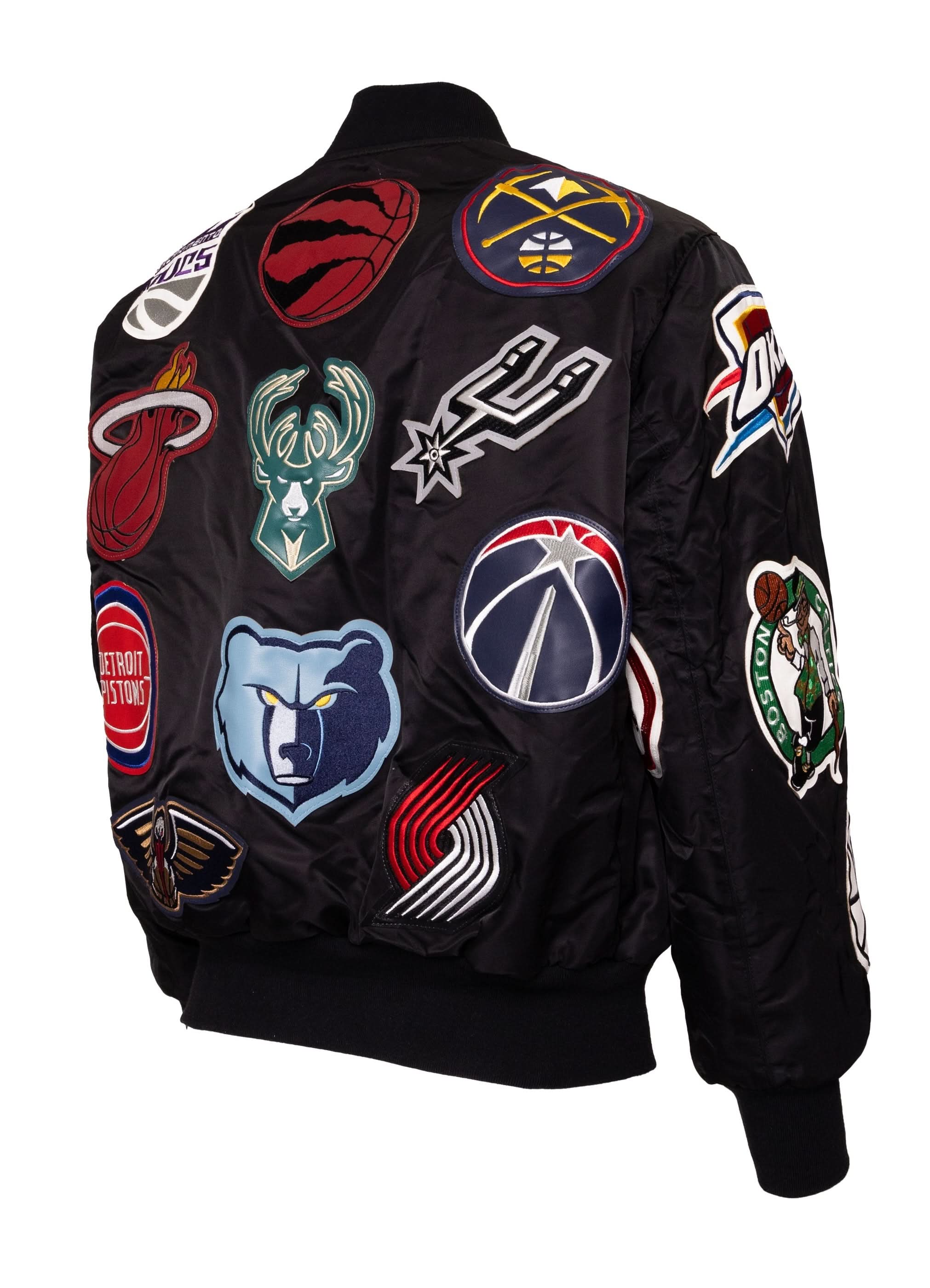 San Antonio Spurs Reversible Bomber – Jeff Hamilton Shop
