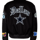 Dallas Cowboys Wool & Leather Old English Varsity Jacket