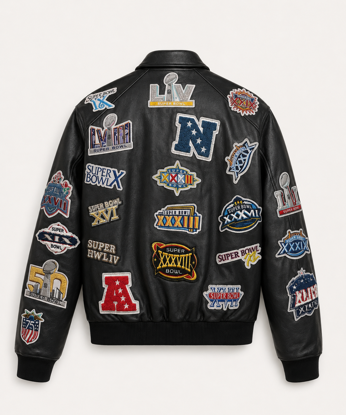 The Super Bowl Legacy Leather Jacket — Limited Edition