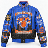New York Knicks Vegan Leather Jacket