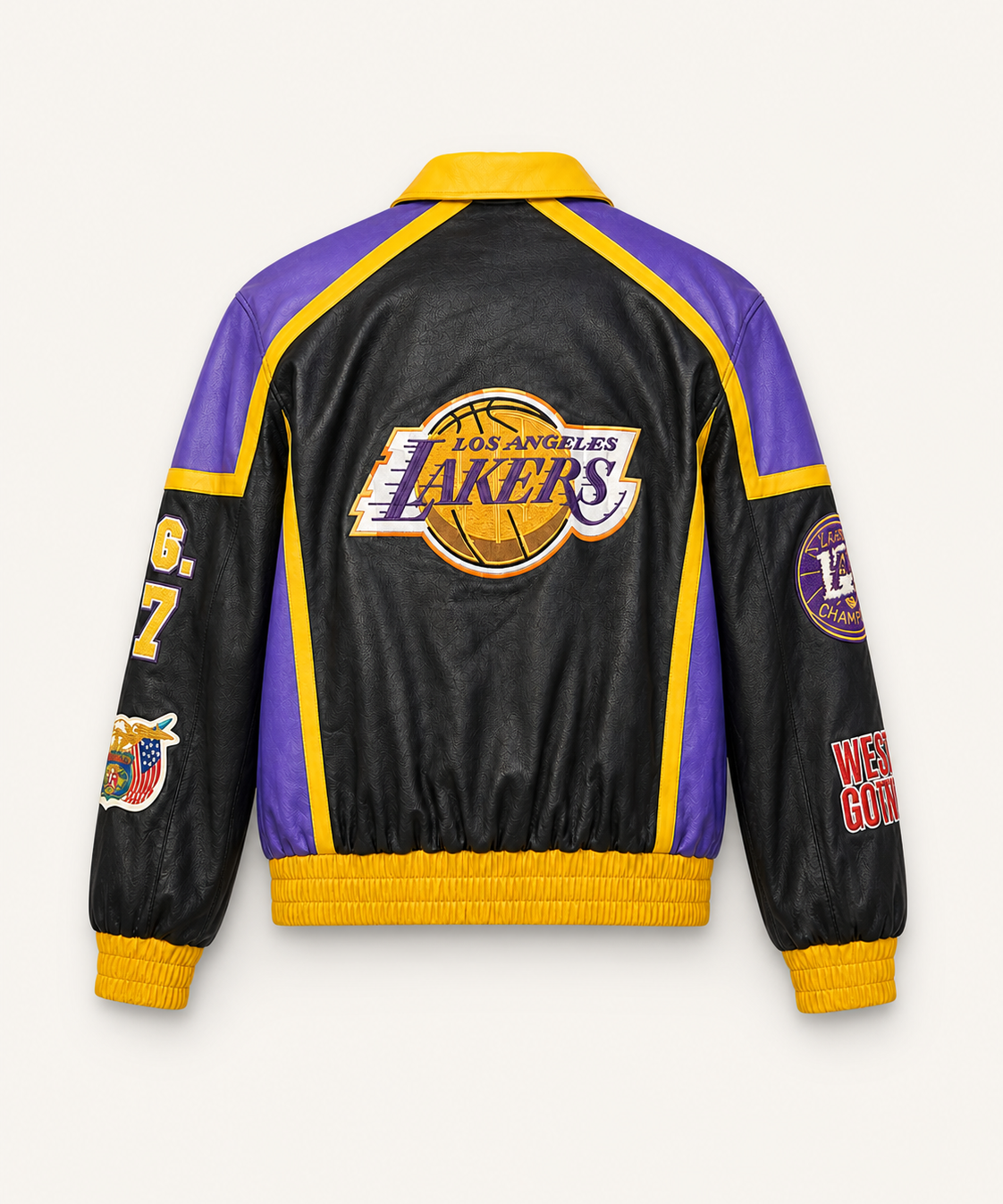 The 8.24 Edition — Los Angeles Lakers Vegan Leather Jacket
