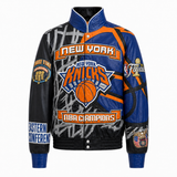 New York Knicks 2026 NBA Champions Full Leather Jacket