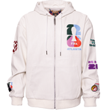 FIFA World Cup 2026 Atlanta Vegan Leather Zip-Up Hooded Jacket