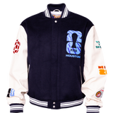 FIFA World Cup 2026 Houston Wool & Leather Varsity Jacket