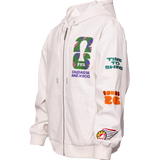 FIFA World Cup 2026 Mexico City Vegan Leather Zip-Up Hooded Jacket