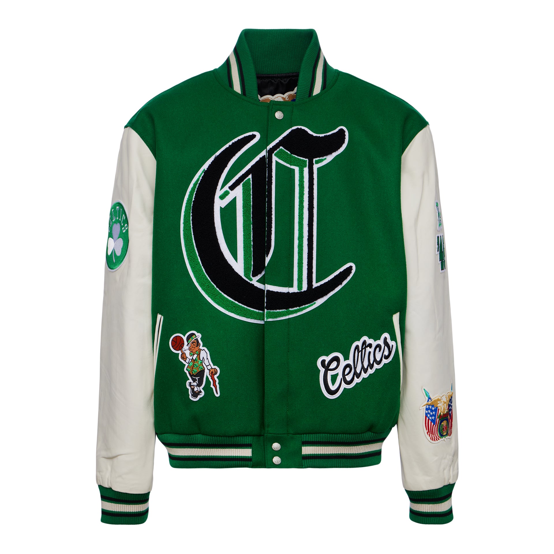 Mitchell and ness celtics wool clearance jacket