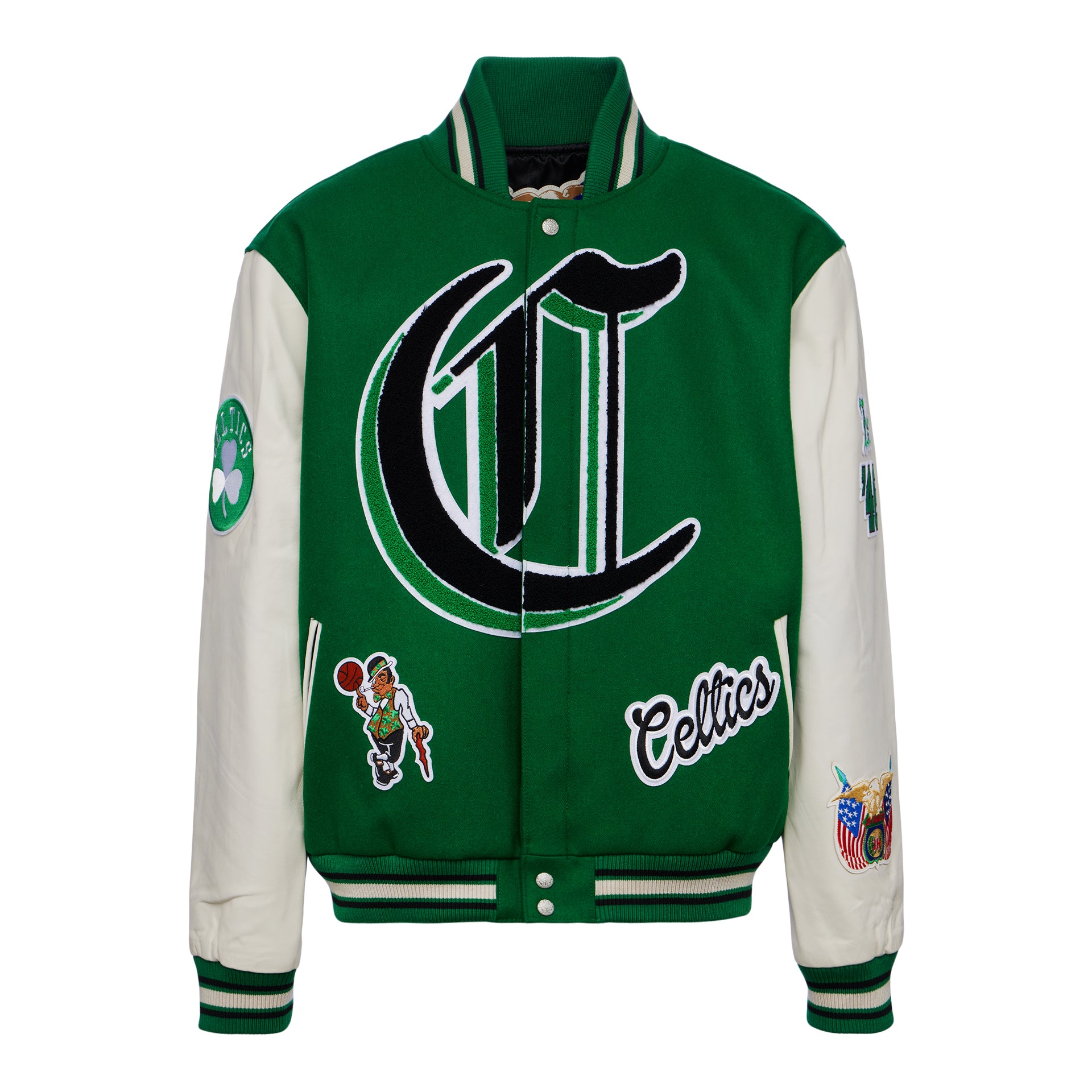 Shop Boston Celtics Track Jacket - William Jacket