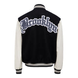 Brooklyn Nets Wool & Leather Varsity Jacket
