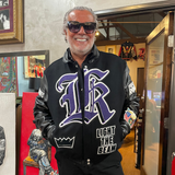 Sacramento Kings Wool & Leather Varsity Jacket