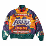 Los Angeles Lakers 2020 Championship Genuine Leather Jacket