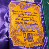 Los Angeles Lakers 2020 Championship Genuine Leather Jacket