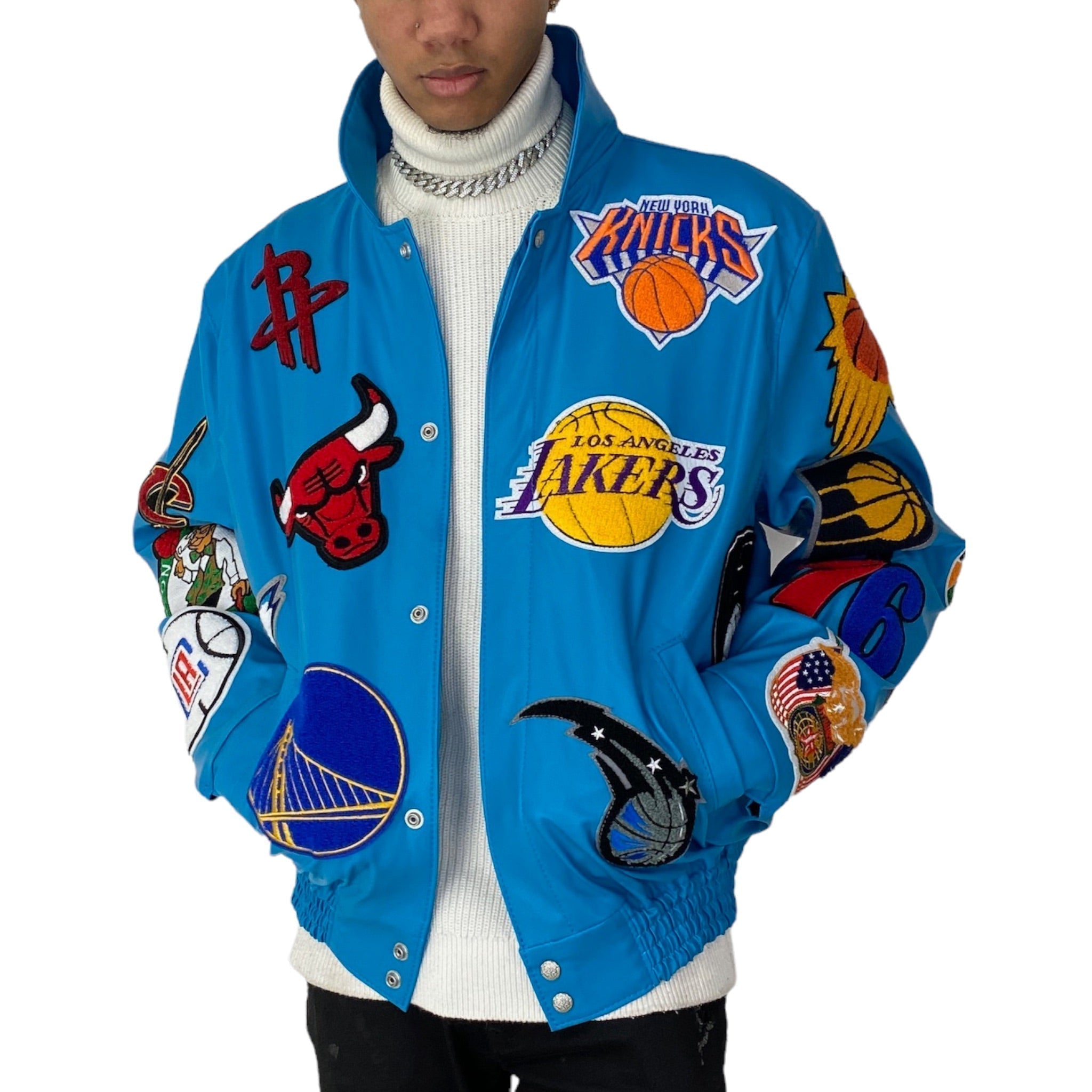 All nba clearance teams jacket