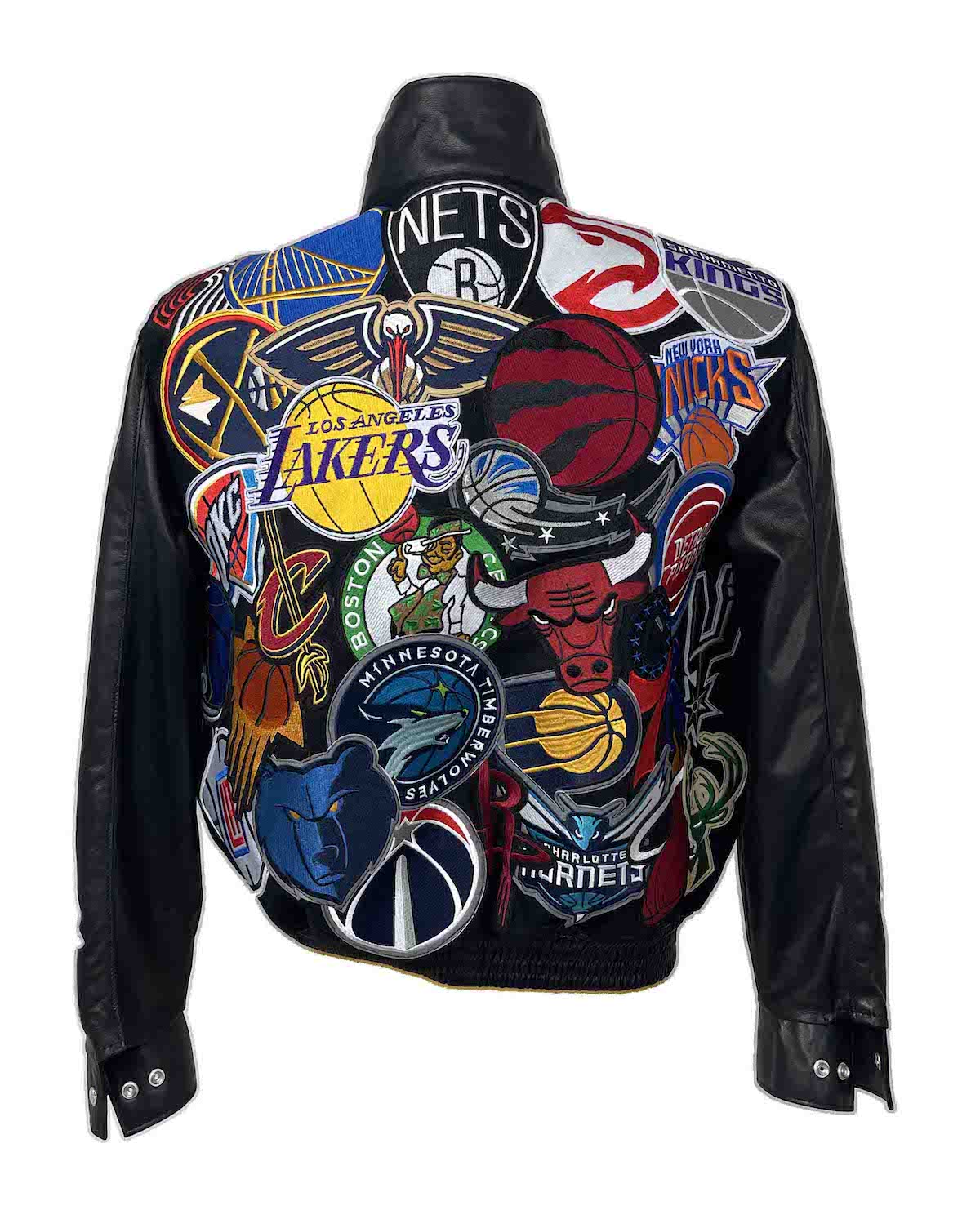 NBA MEGAPATCH LEATHER BLACK