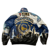 Golden State Warriors 7Th Championship Leather Jacket